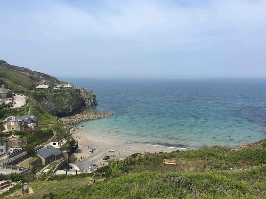 St Agnes Perfect Location, Hot Tub, Sea Views, Gym Apartment Exterior photo